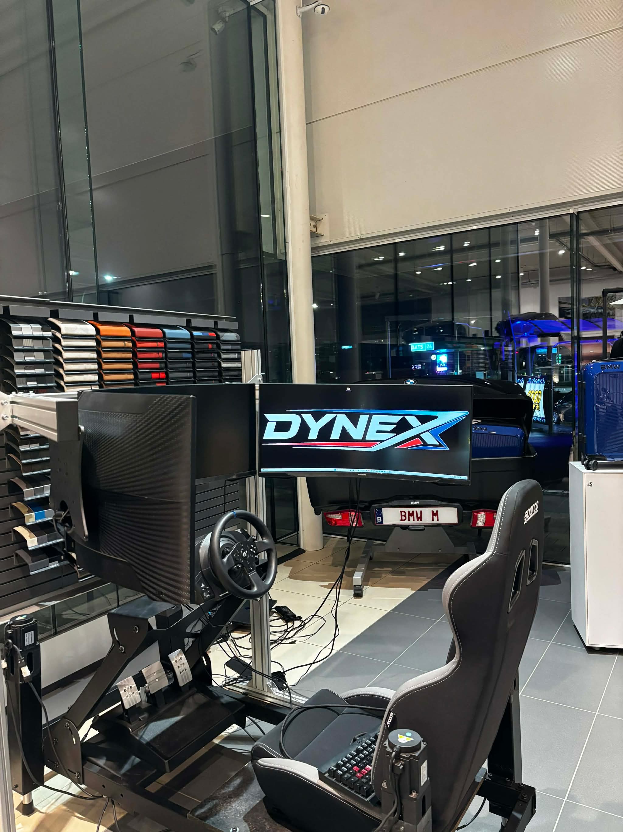 Le cockpit Dynex installé chez BMW Dejonckheere à Tournai